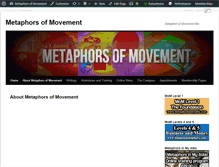 Tablet Screenshot of metaphorsofmovement.co.uk